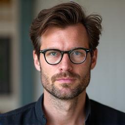 Portrait von Max Müller, Textilkünstler